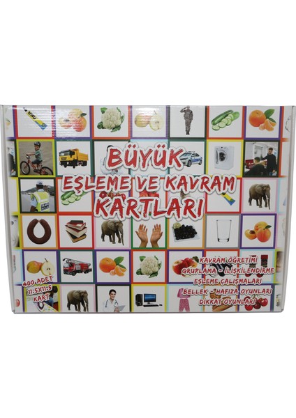 Eşleme ve Kavram Kartları 400 Kart