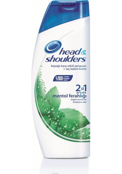 Mentol Ferahlığı Şampuan 180 ml - 6'lı Paket