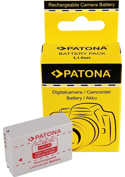 Canon NB10L Powershot SX40 Hs Powershot SX-40HS SX40HS İçin NB-10L Batarya fiyatları