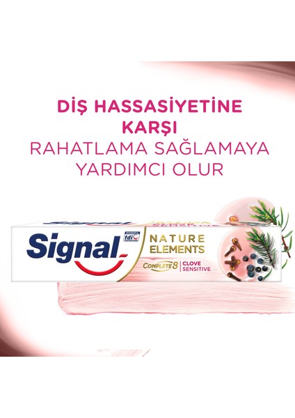 Nature Elements Karanfil Özlü Diş Macunu 75 ml