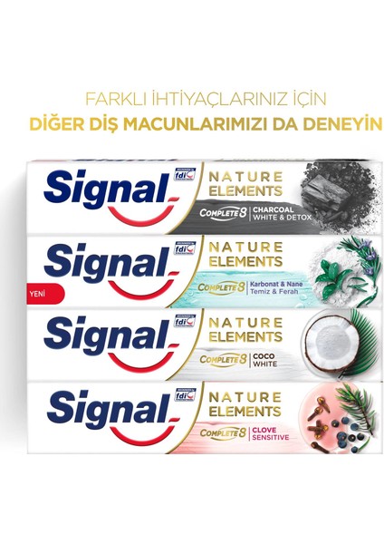 Nature Elements Karanfil Özlü Diş Macunu 75 ml