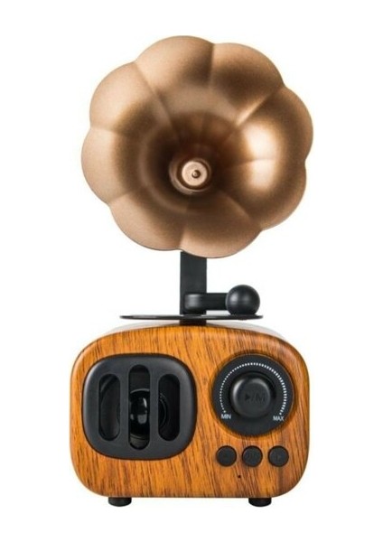 Nostaljik Mini Radyo Bluetooth Hoparlör