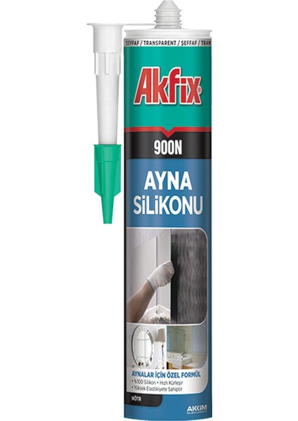 900N Nötr Ayna Silikonu 280ml