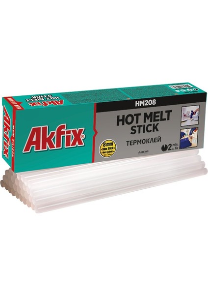 Hm208 Mum Silikon Yapıştırıcı Kalın Sıcak Silikon 1Kg