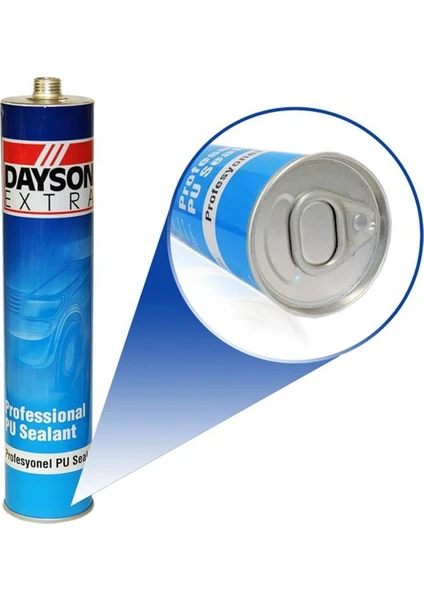 Dayson Extra Poliüretan Mastik 280 Ml Siyah