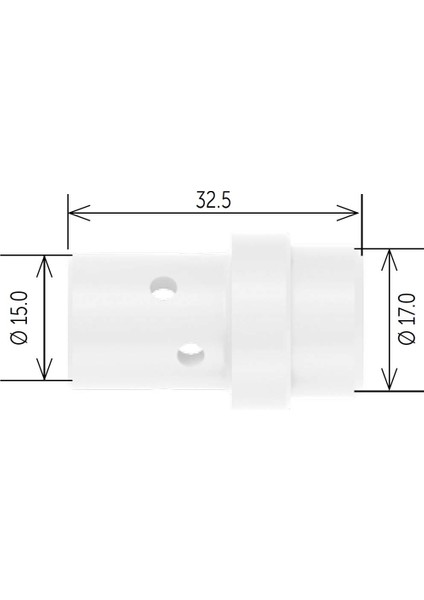 Mig 36 Gaz Difüzörü (Seramik) - 10 Lu
