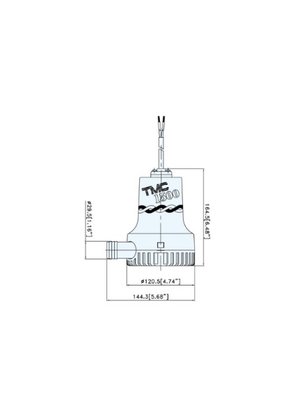 Tmc Sr12108 Sintine Pompası 12V 1500 Gph