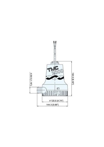 Tmc Sr12112 Sintine Pompası 12V 2000 Gph fiyatları