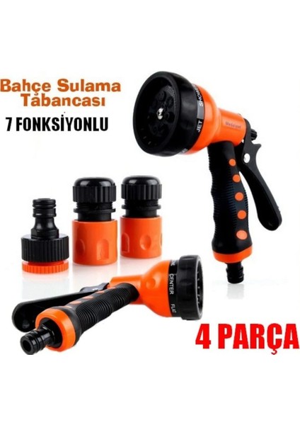 NESİL Medalyan Md-708 7 Fonksiyonlu Otomatik Bahçe Sulama Tabancası Set Fıskiye