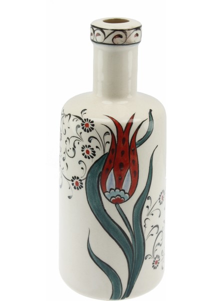 Otantik Çini Uftade Model Mutfak Tipi Yağ Şişesi 900Ml