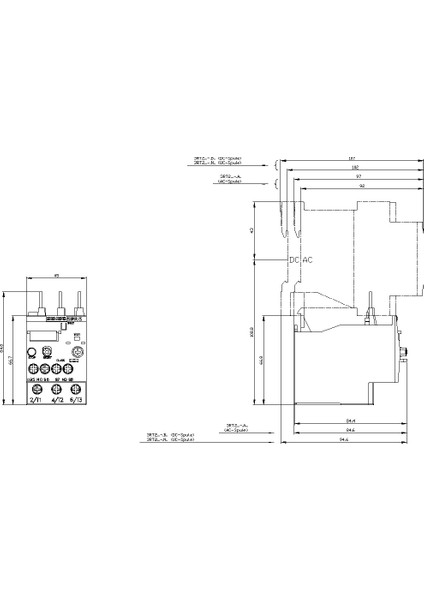 3Ru2126-4Nb0 Sirius Termik Röle 23-28A Boy:S0 1No+1Nc fiyatları