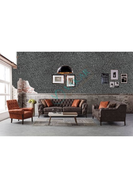 Canlı Sıva İpek Sıva Dekoratif Sıva Eco 08 Koyu Gri