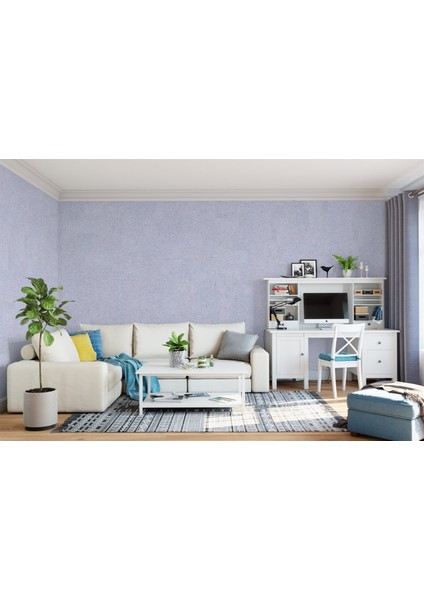 Isı Ve Ses Yalıtımlı Canlı | İpek | Dekoratif Sıva Magic-12 BEYAZ ZEMİN PEMBE DESEN