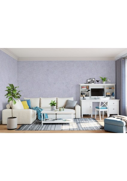 Isı Ve Ses Yalıtımlı Canlı | İpek | Dekoratif Sıva Magic-22 BEYAZ ZEMİN BORDO-SOMON DESEN