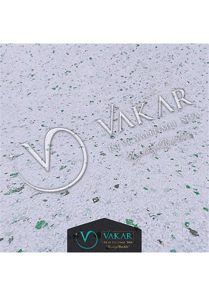 Canlı Sıva İpek Sıva Dekoratif Sıva Moonlight 12 Beyaz Zemin Açık Yeşil Desen fiyatları