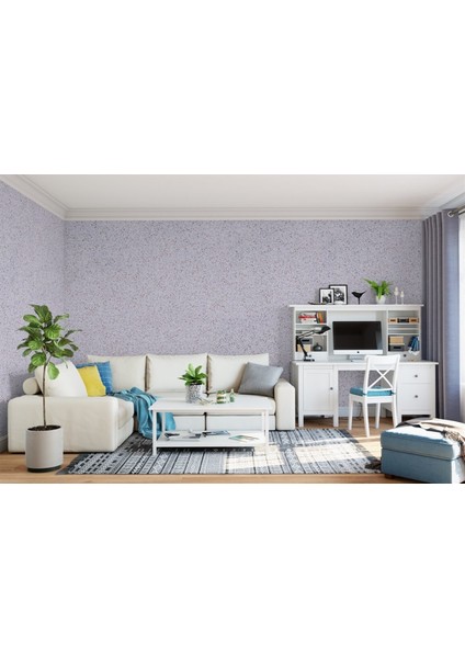 Isı Ve Ses Yalıtımlı Canlı | İpek | Dekoratif Sıva Mystery-09 KREM ZEMİN ÜZERİNE ZARİF GÖRÜNÜMLÜ KIRMIZI VE BEYAZ DESEN