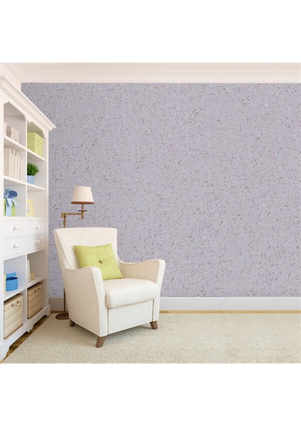 canlı Sıva İpek Sıva Dekoratif Sıva Mystery 10 Krem Zemin Üzerine Zarif Görünümlü Kırmızı Ve Turuncu Desen