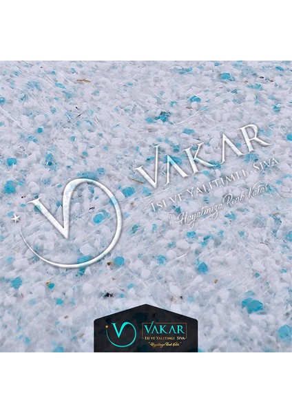 Isı Ve Ses Yalıtımlı Canlı | İpek | Dekoratif Sıva Sunshine-09 BEYAZ ZEMİN TURKUAZ DESEN fiyatları