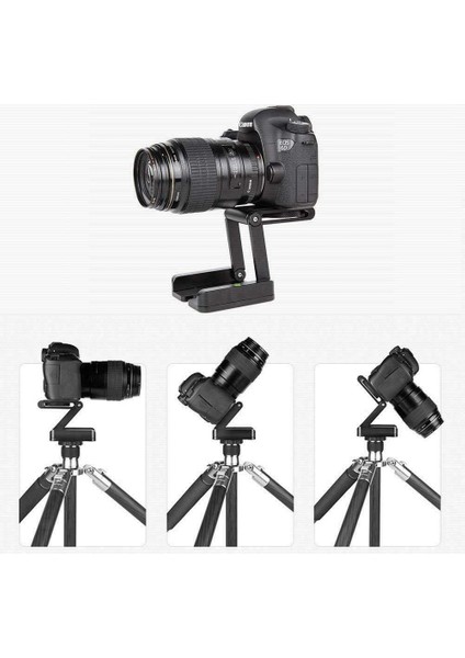 Z Flex Plate Tilt Kafa Tripod İçin 5 kg Taşıma Kapasiteli - Canon Nikon Sony Fujifilm Olympus vb.