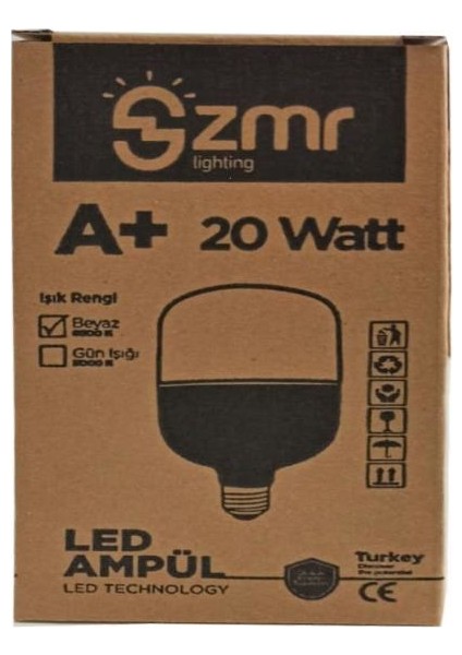Torch 20W Led Ampul 6500K Beyaz fiyatları