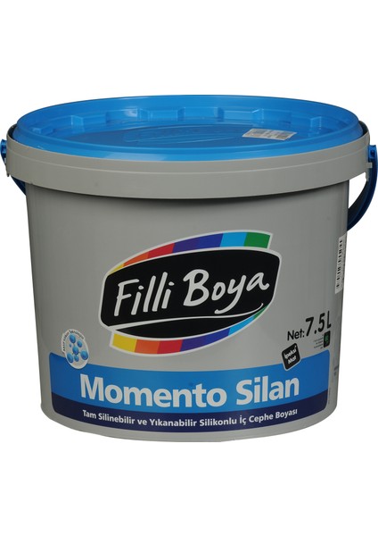 Filli Boya Momento Silan Yıkanabilir Silikonlu İç Cephe Boyası 7,5 L Violet