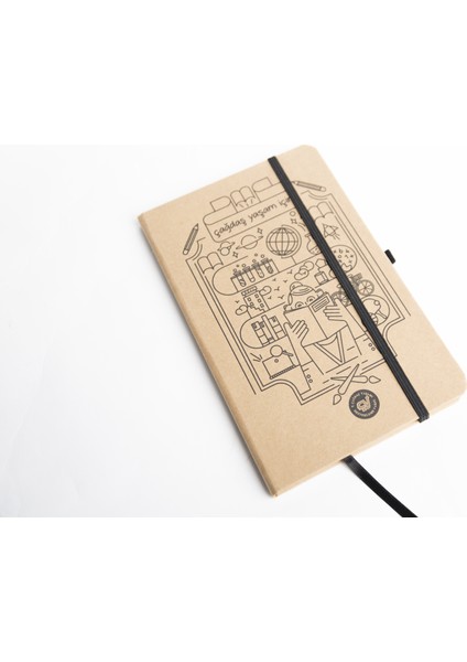 Defter Kraft 13 x 21 cm Çizgili - Kızın Hayali