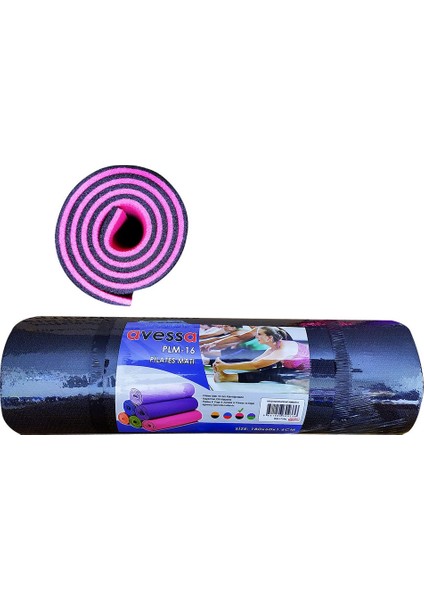16 mm Çift Taraflı Yoga & Pilates Minder