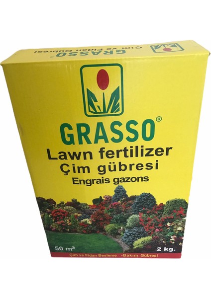 Çim Gübresi 25-5-10+ME (2 kg-50 m2) fırsatları