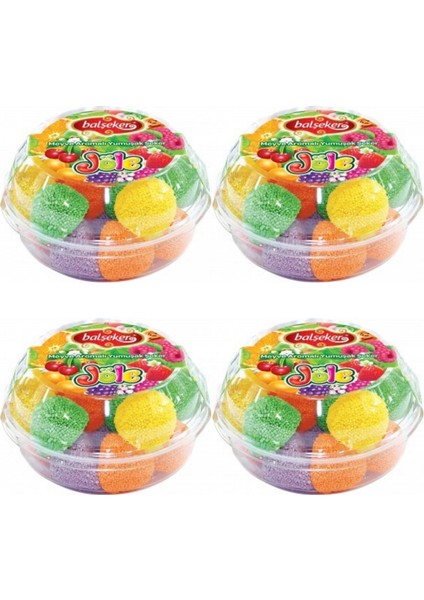 Jöle Meyve Aromalı Yumuşak Şeker 4 x 200 gr