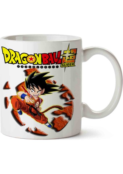 Dragon Ball Z Baskılı Seramik Kupa Bardak