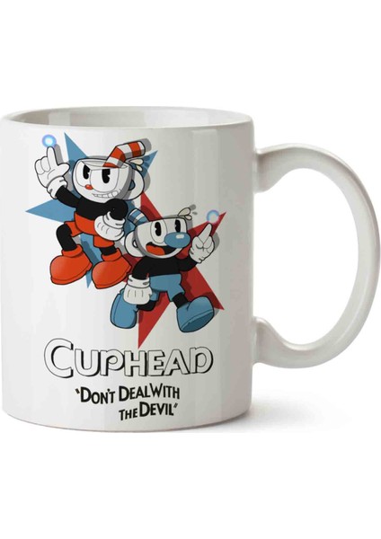 Cuphead And Mugman Kupa Bardak
