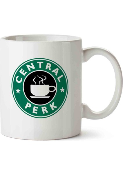 Central Perk Merkezde Kupa Bardak