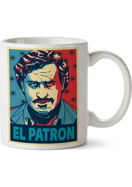 Escobar El Patron Kupa Bardak