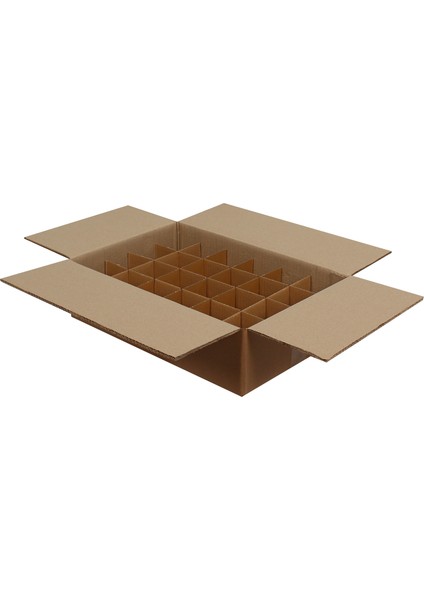Seperatörlü Su Bardağı Kolisi 44x29,5x12,7 cm 5'li