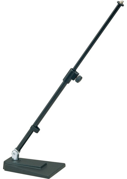 König & Meyer (K&m) - 23400-300-55 Masa ve Yer Tipi/üstü Mikrofon Standı/Ayaklığı/Sehpası - Siyah