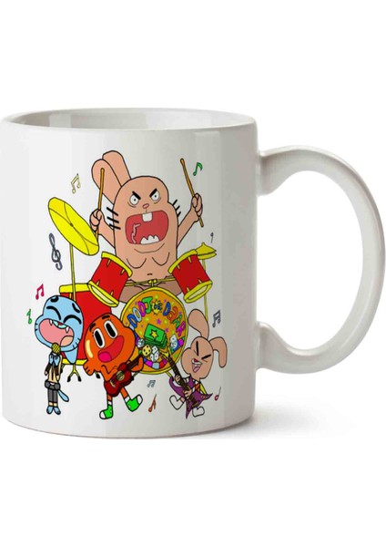 Gumball Karakterler Kupa Bardak