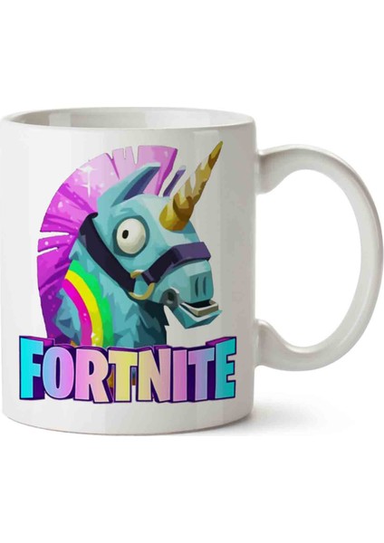 Fortinite Unicorn Kupa Bardak