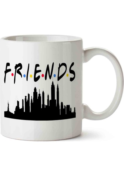 Friends Central Perk Seramik Kupa Bardak