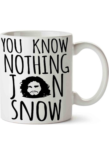 Game Of Thrones You Know Nothing Kupa Bardak