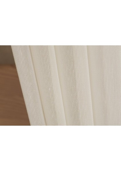 Pamuk Dokulu Tül Krem 1-2 Seyrek Pile 200 x 260 cm
