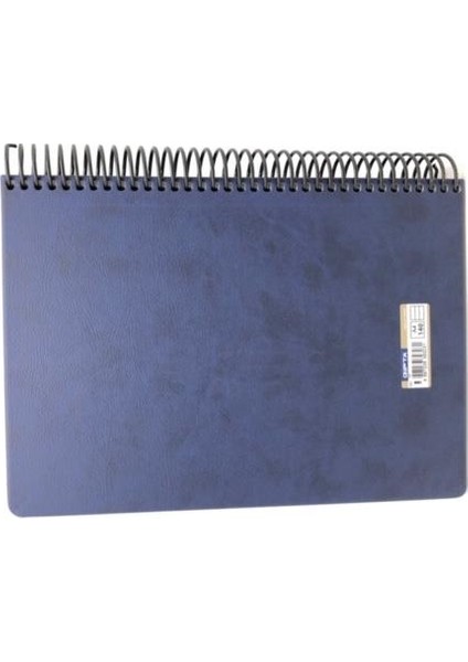 1081 V.i.p. Sert Kapak A4 Çizgili Defter Lacivert