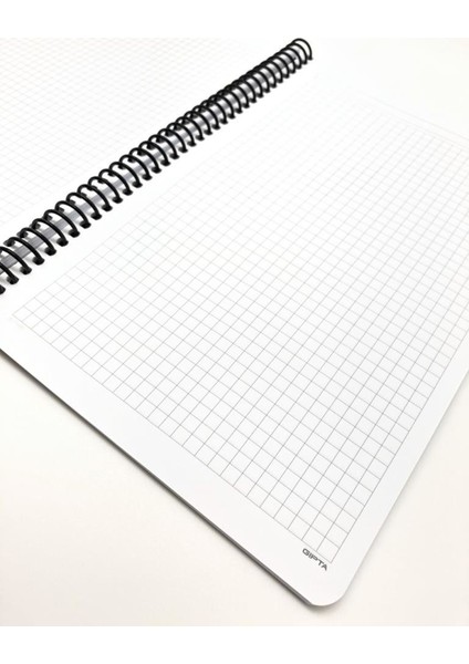 1081 V.i.p. Sert Kapak A4 Kareli Defter Hardal