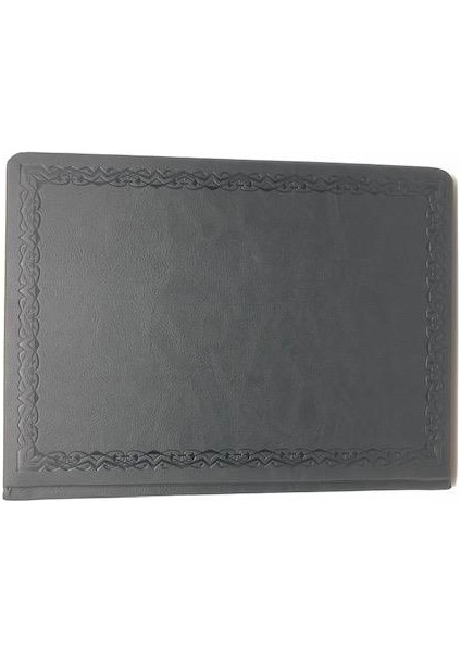 2227 Şeref Defteri 160 Yap. 20 x 28 cm Siyah