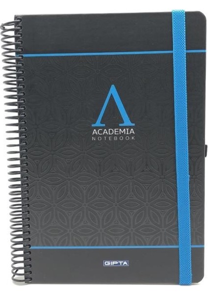 3774 Academia A4 Kareli 120 Yaprak Defter Mavi