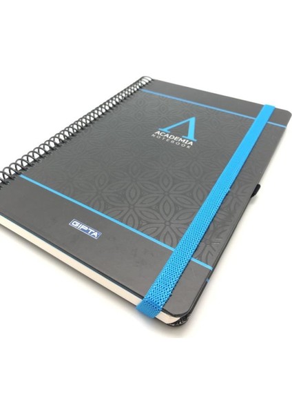 3774 Academia A4 Kareli 120 Yaprak Defter Mavi