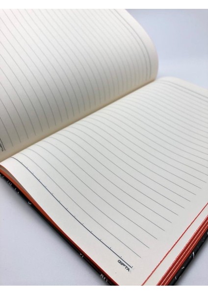6846 Pist Çiz. Dama Defter 120 Yaprak 17 x 24 cm Turuncu