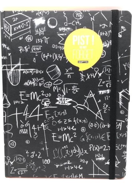 6846 Pist Çiz. Defter 120 Yaprak 17 x 24 cm Mavi