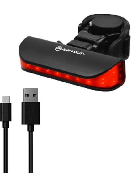 /Brwiga EBL-3212 Arka Far 30 Lümen USB Şarjlı