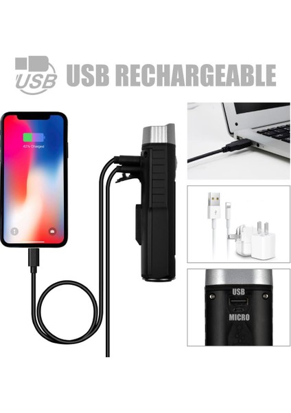 /Brwiga EBL-048A Ön Far 1000 Lümen USB Şarjlı