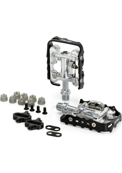 Xlc PD - S02 Mtb/trekking Kilitli Pedal Gümüş - Siyah